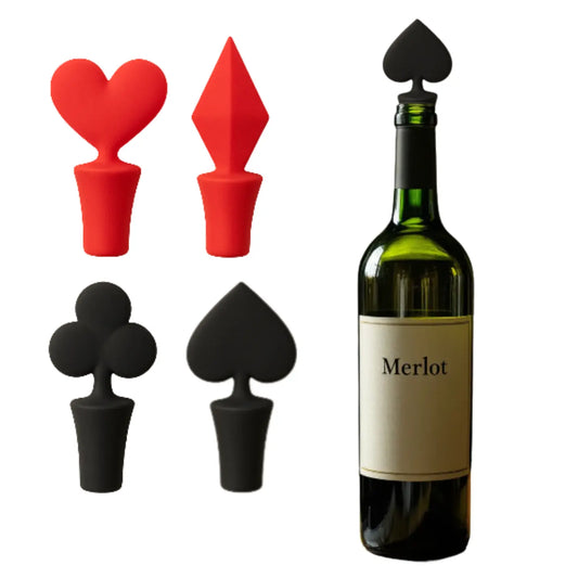 Bouchon de bouteille de vin Poker Demo