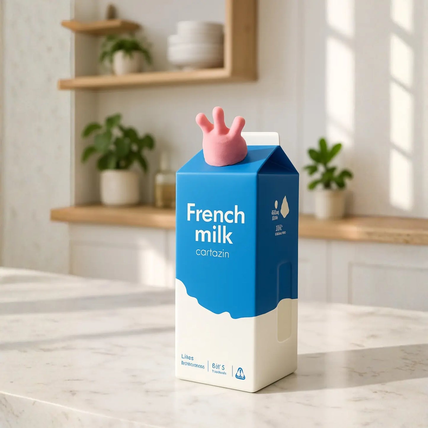 🥛 BOUCHON DE BOUTEILLE DE LAIT EN FORME DE PIS DE VACHE │CAW-CAP-KIDS Paradis Cuisine