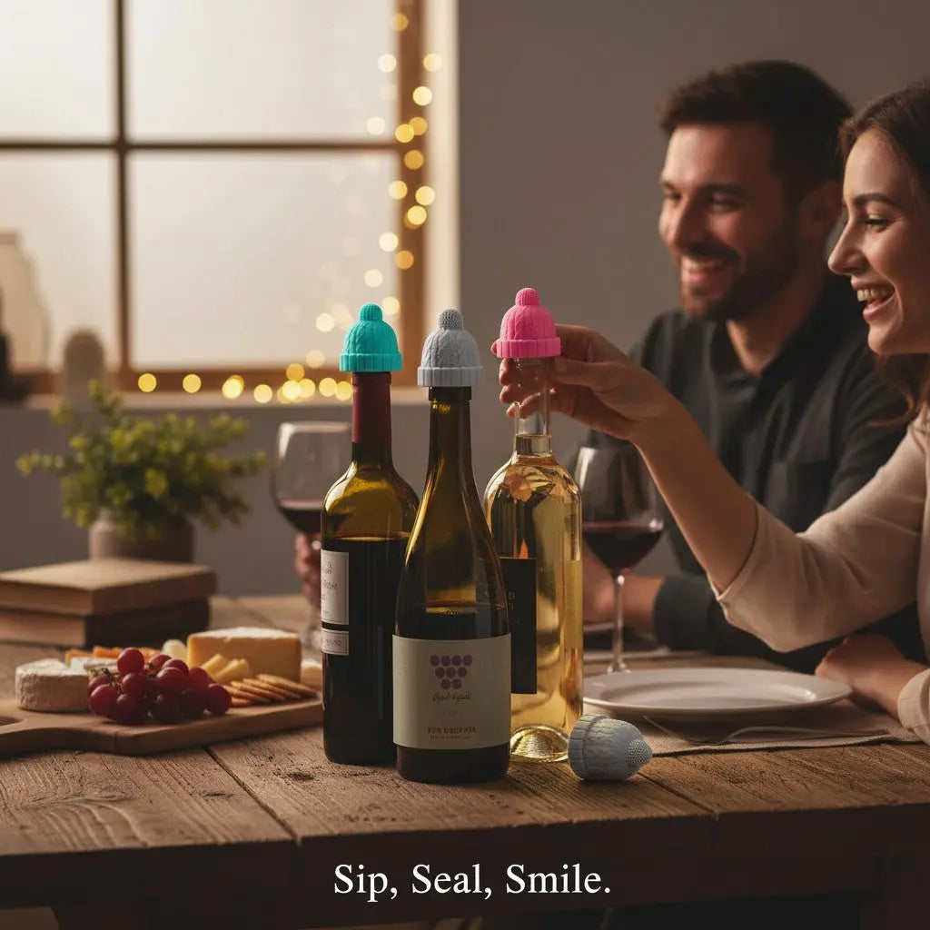 BOUCHON DE  BOUTEILLE  DE  VIN (FORME  BONNET) | WINE-BOTTLE-STOPPER Paradis Cuisine