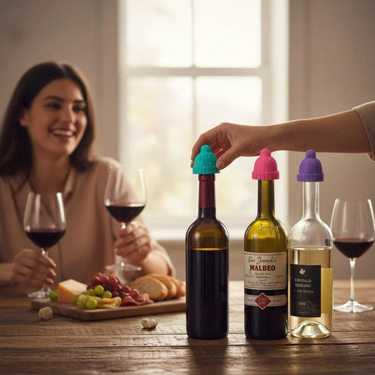 BOUCHON DE  BOUTEILLE  DE  VIN (FORME  BONNET) | WINE-BOTTLE-STOPPER Paradis Cuisine