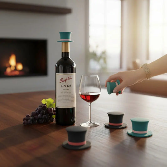 BOUCHON DE  BOUTEILLE DE  VIN EN  SILICONE │SILI-WNIE-STOPPER Paradis Cuisine