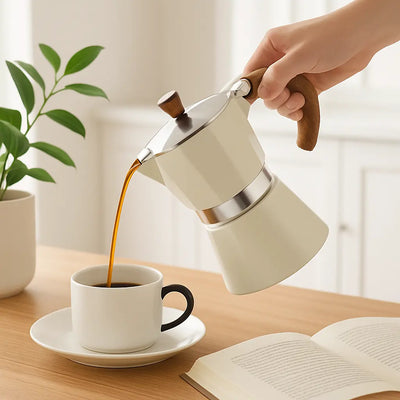 Cafetiere Italienne MOKA Noir Grande