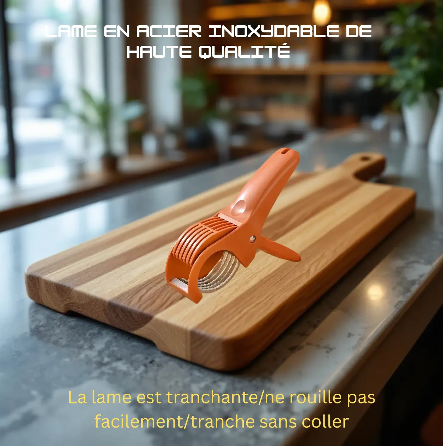 Coupe légumes multifonction tranchante