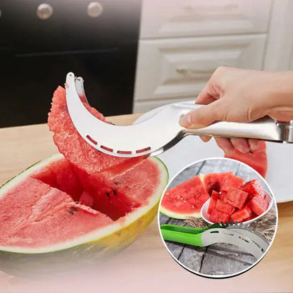 Coupe pasteque pince  a  melon