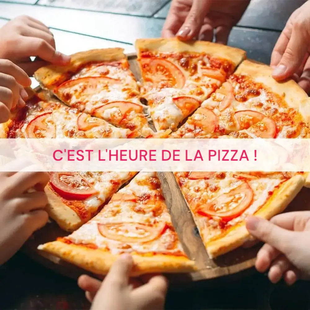 Coupe pizza manger