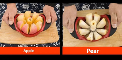 Coupe pomme exemplaire poire pomme