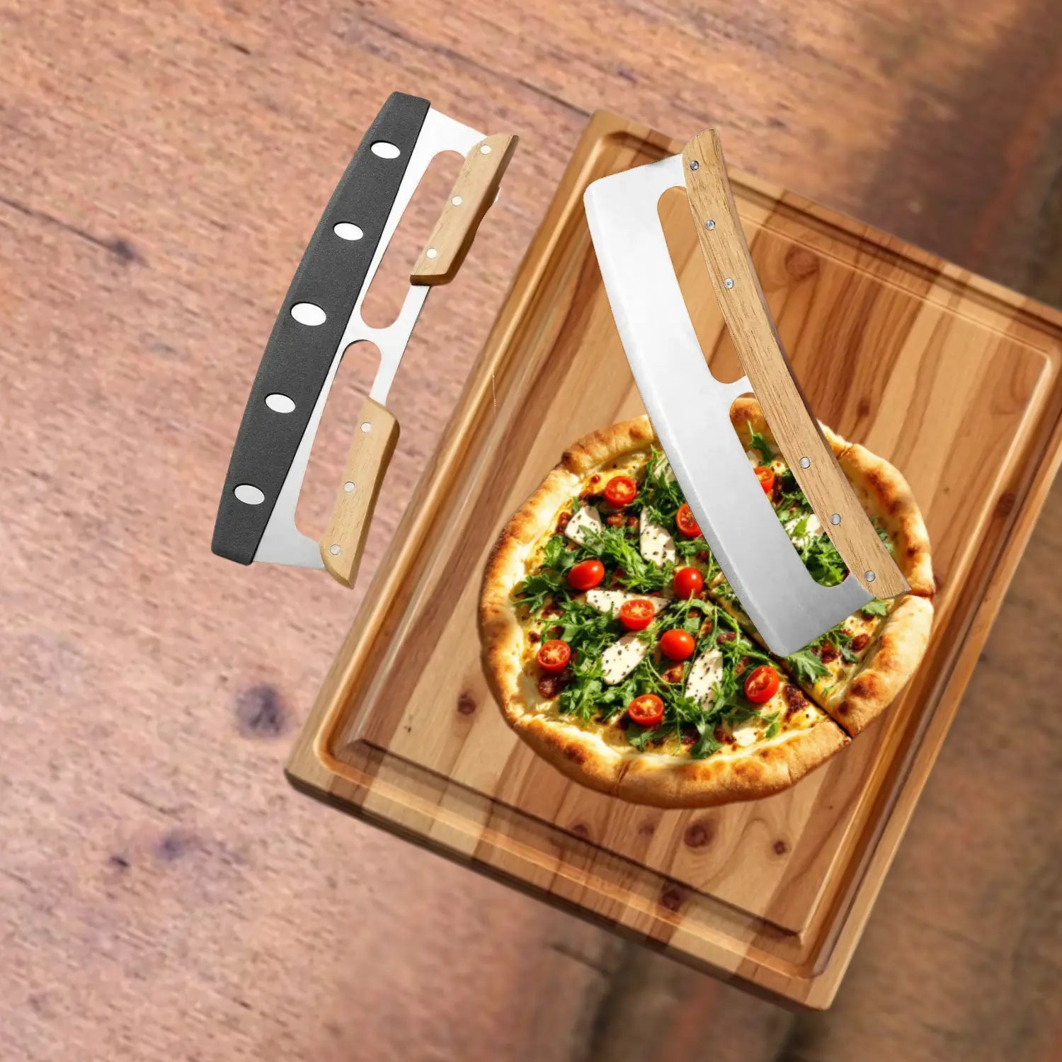 Couteau à pizza presentoir
