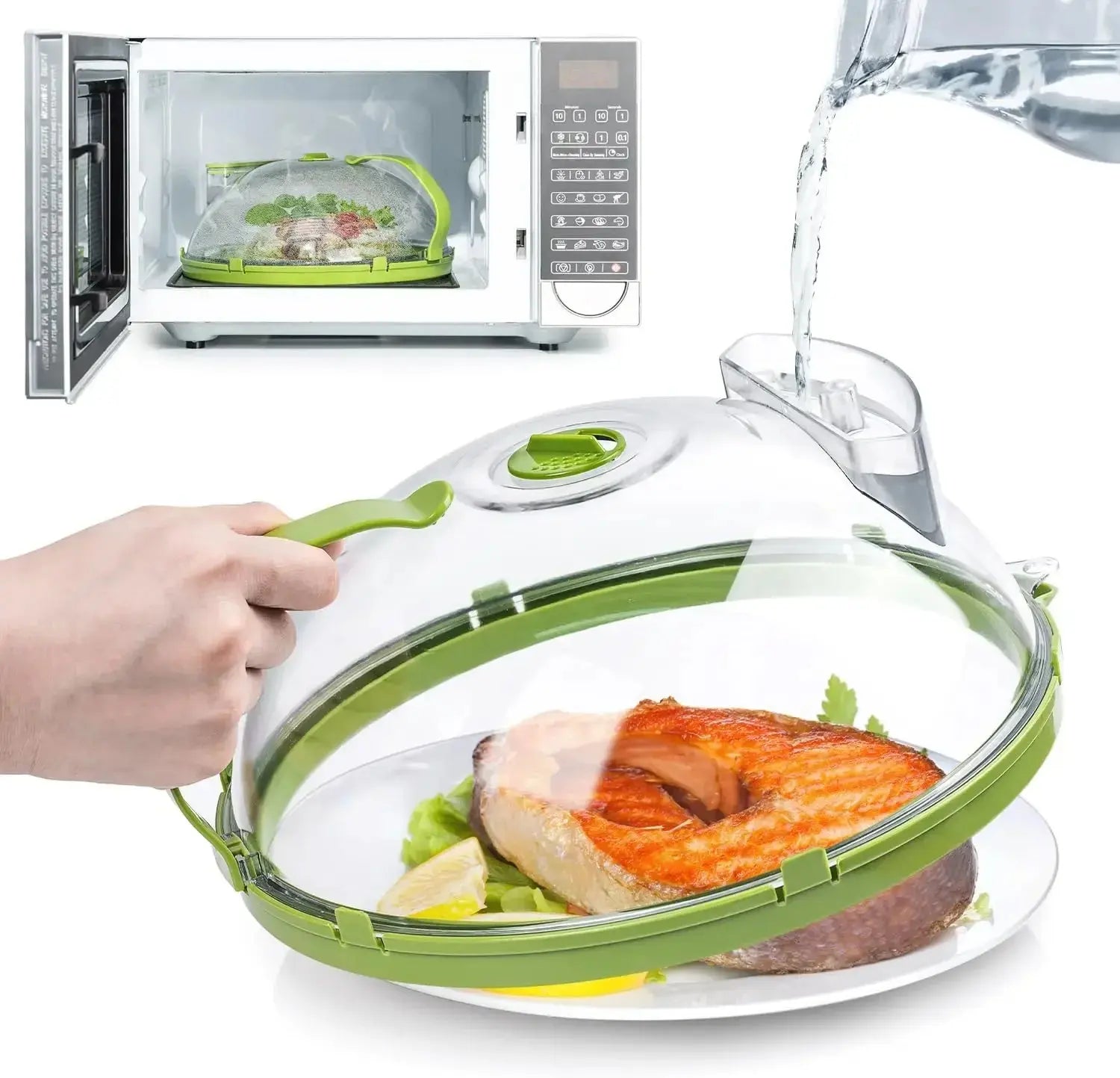 Couvercle micro onde antiéclaboussures Gadgets Paradis Cuisine