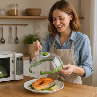 Couvercle micro onde antiéclaboussures Gadgets Paradis 