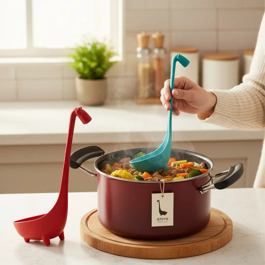 Cuillère à soupe en forme de Girafe - Paradis Cuisine