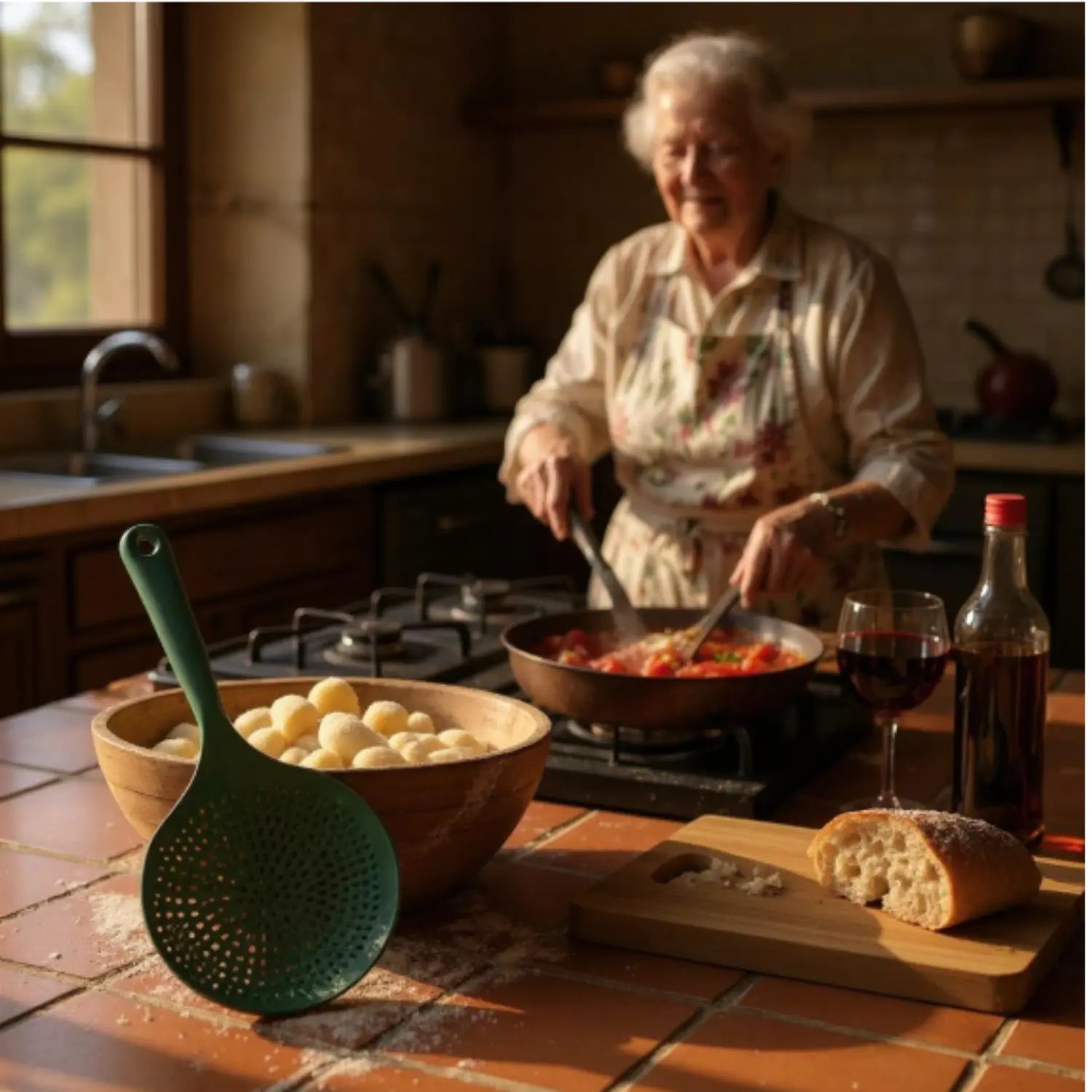 Cuillere passoire en silicone Paradis Cuisine