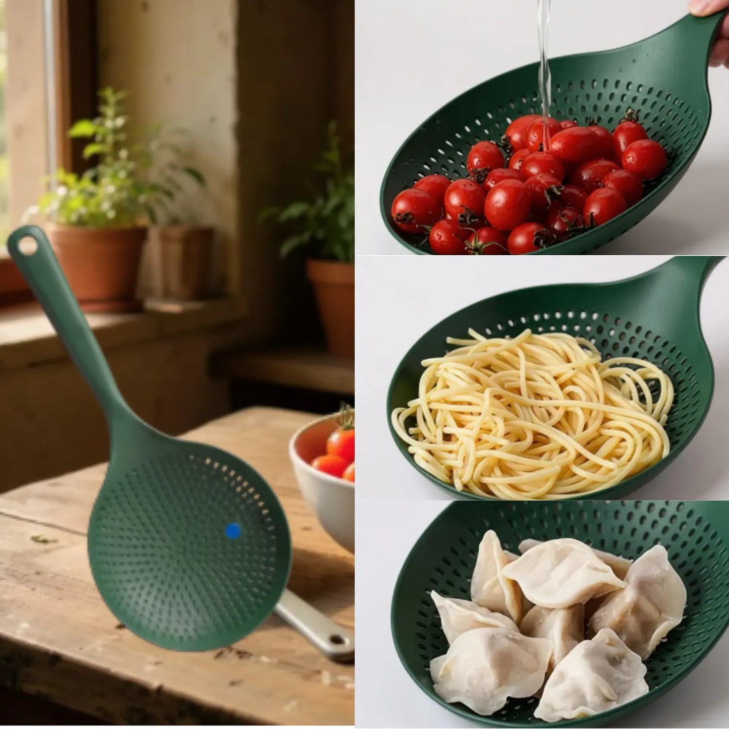 Cuillere passoire en silicone Paradis Cuisine