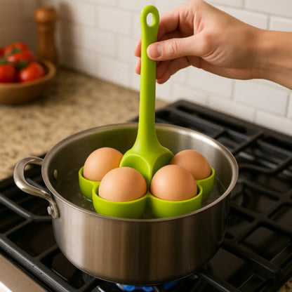 CUISEUR À ŒUFS EN SILICONE │ 5 SILI-HOLES Paradis Cuisine