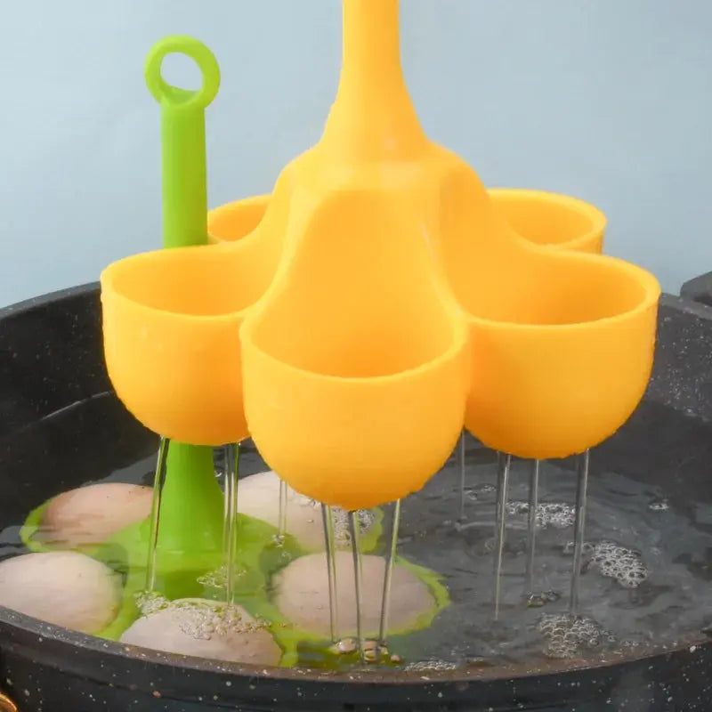 CUISEUR À ŒUFS EN SILICONE │ 5 SILI-HOLES Paradis Cuisine