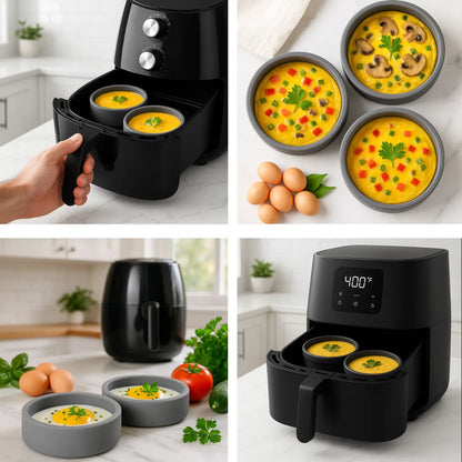 CUISEUR À OEUFS EN SILICONE │ EGGS-POACHER Paradis Cuisine