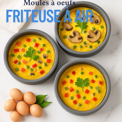 CUISEUR À OEUFS EN SILICONE │ EGGS-POACHER Paradis Cuisine