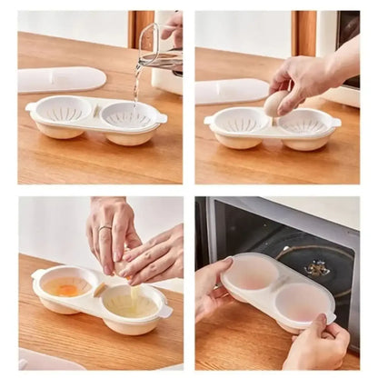 CUISEUR OEUF POUR MICRO-ONDE │ EGGS-POACHER Paradis Cuisine