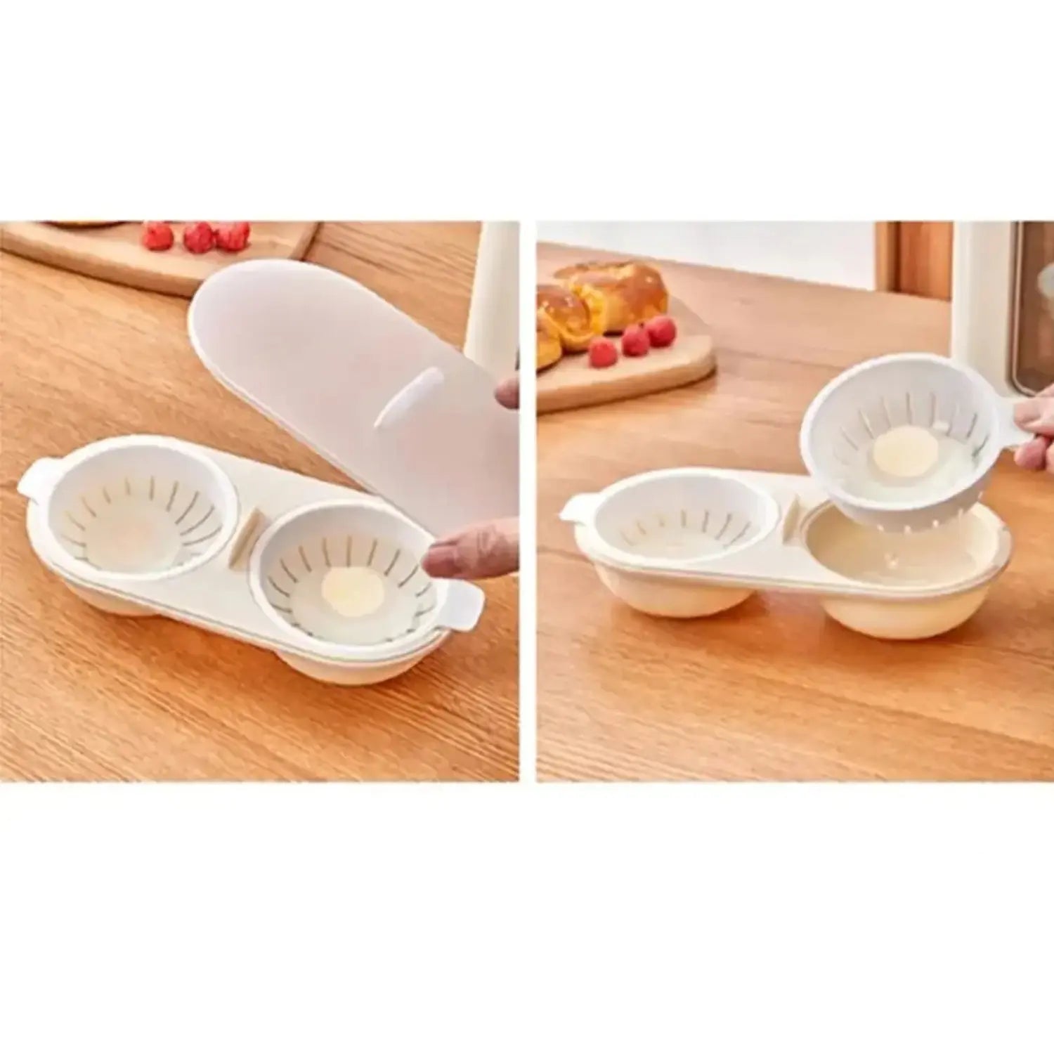 CUISEUR OEUF POUR MICRO-ONDE │ EGGS-POACHER Paradis Cuisine