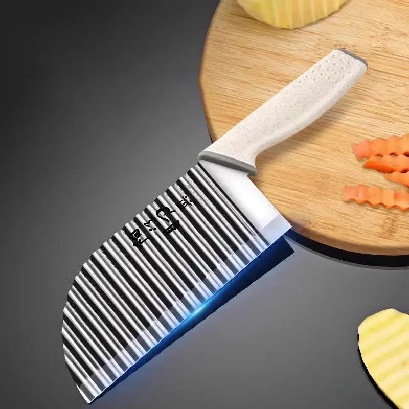 Couteau ondule 1pcs e