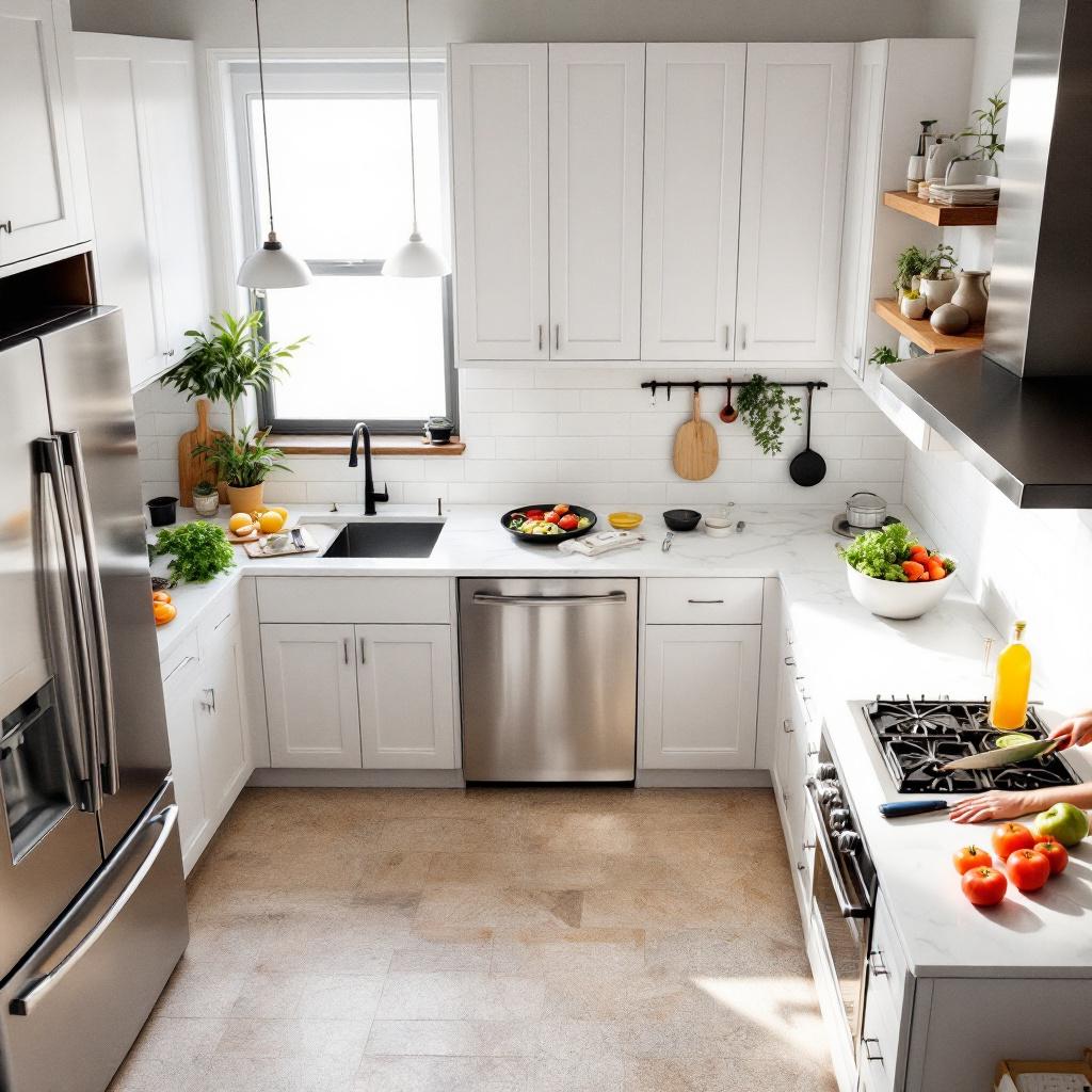 Photo de  cuisine moderne