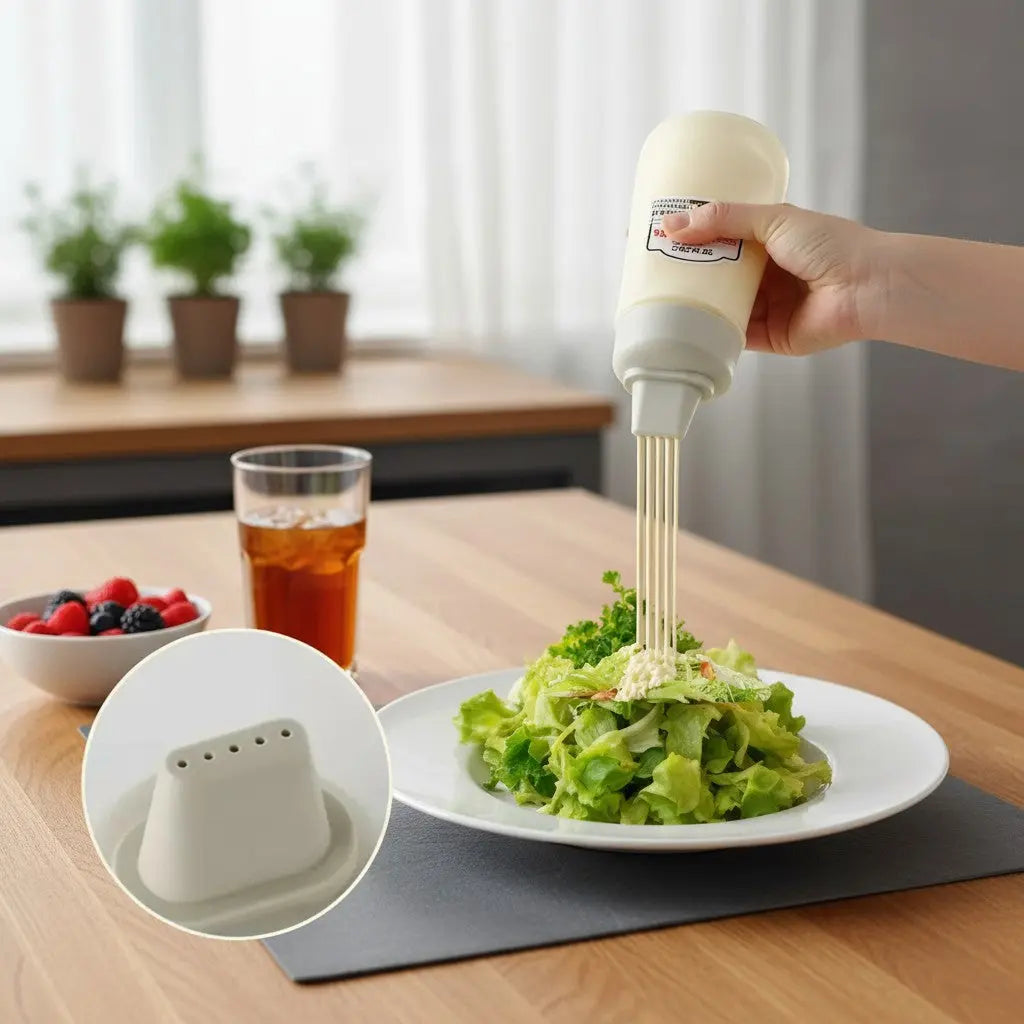 Distributeur de sauce à 5 trous exemple