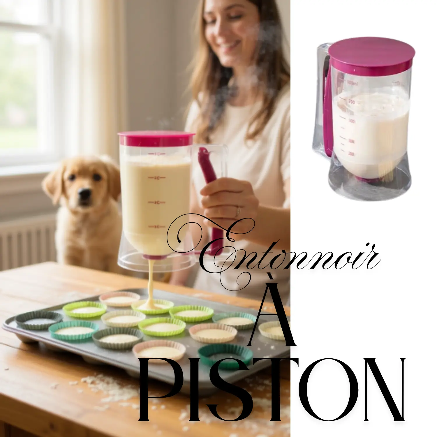 Entonnoir a piston demo - Paradis-Cuisine