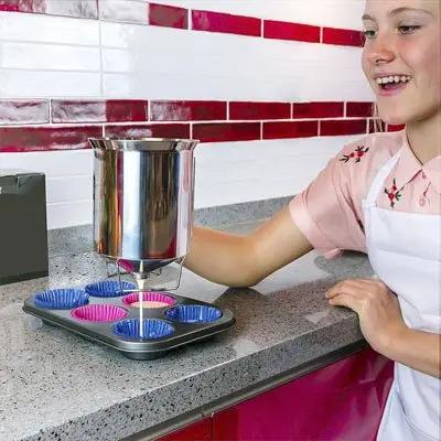 Entonnoir à piston inox patisserie - Paradis  Cuisine