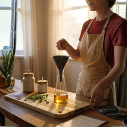 Entonnoir en plastique gris - Paradis Cuisine