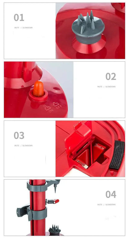 épluche pomme  de terre étapes