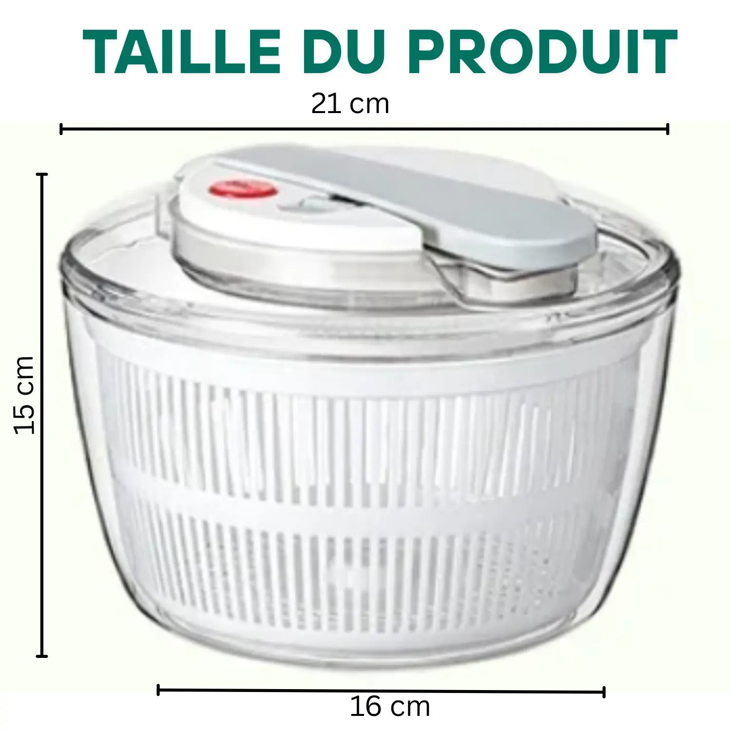 ESSOREUSE À SALADE (PISTON) │ PISTON-SPINNER Paradis Cuisine