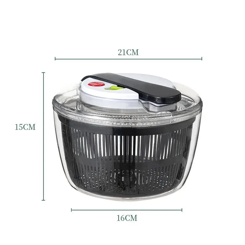 Vegetables Salad Spinner Lettuce Leaf Vegetable Dehydrator Multifunctional Vegetable Washer Salad Vegetable Dryer Mixer Paradis Cuisine
