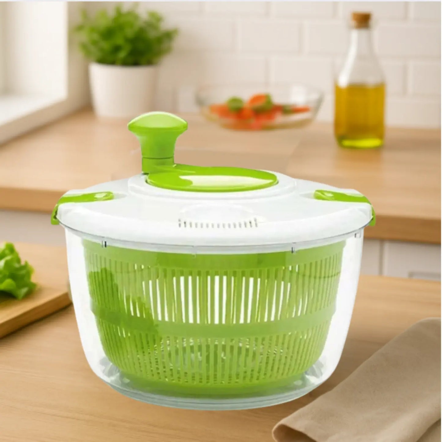 ESSOREUSE À SALADE  AVEC POIGNÉE │LEGU-DEHYDRATOR Paradis Cuisine