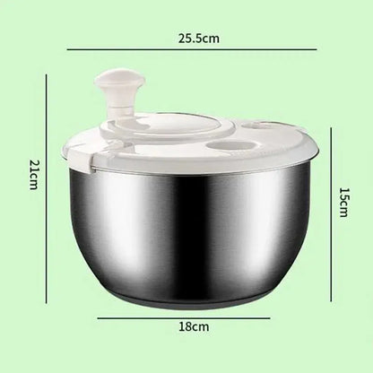 ESSOREUSE À SALADE INOX │ SECODYN Paradis Cuisine