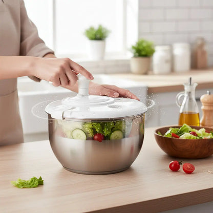 ESSOREUSE À SALADE INOX │ SECODYN Paradis Cuisine