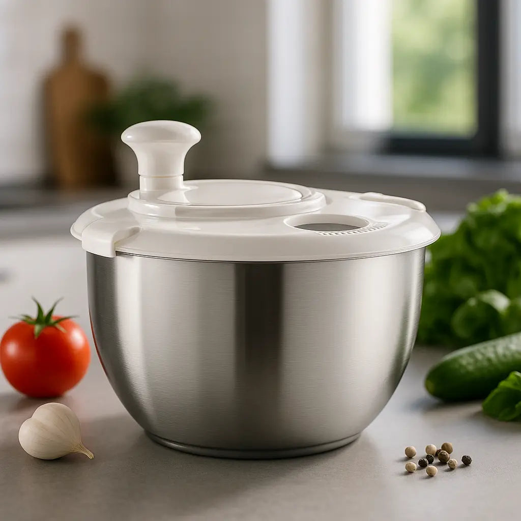 ESSOREUSE À SALADE INOX │ SECODYN Paradis Cuisine