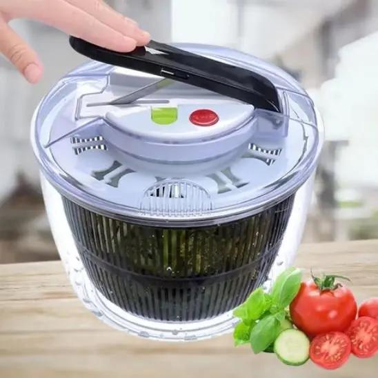 Essoreuse à salade rotation par levier exemplaire - Paradis Cuisine