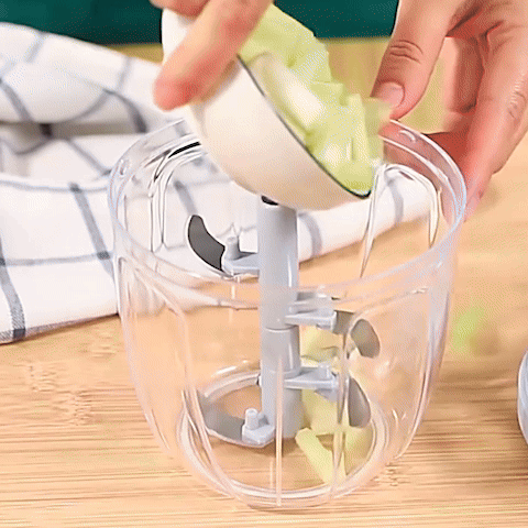 🧅 MINI  HACHOIR MANUEL POUR LÉGUMES À CORDE | TWIST-MINCER Paradis Cuisine