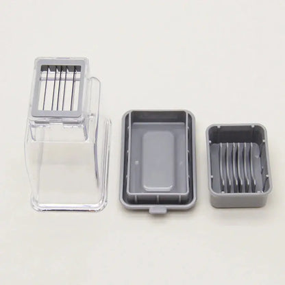 Hachoir manuel à ail trois parties