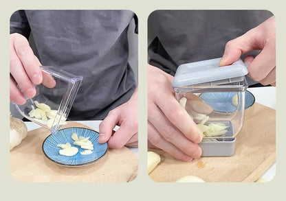 Hachoir manuel  à ail multifonction