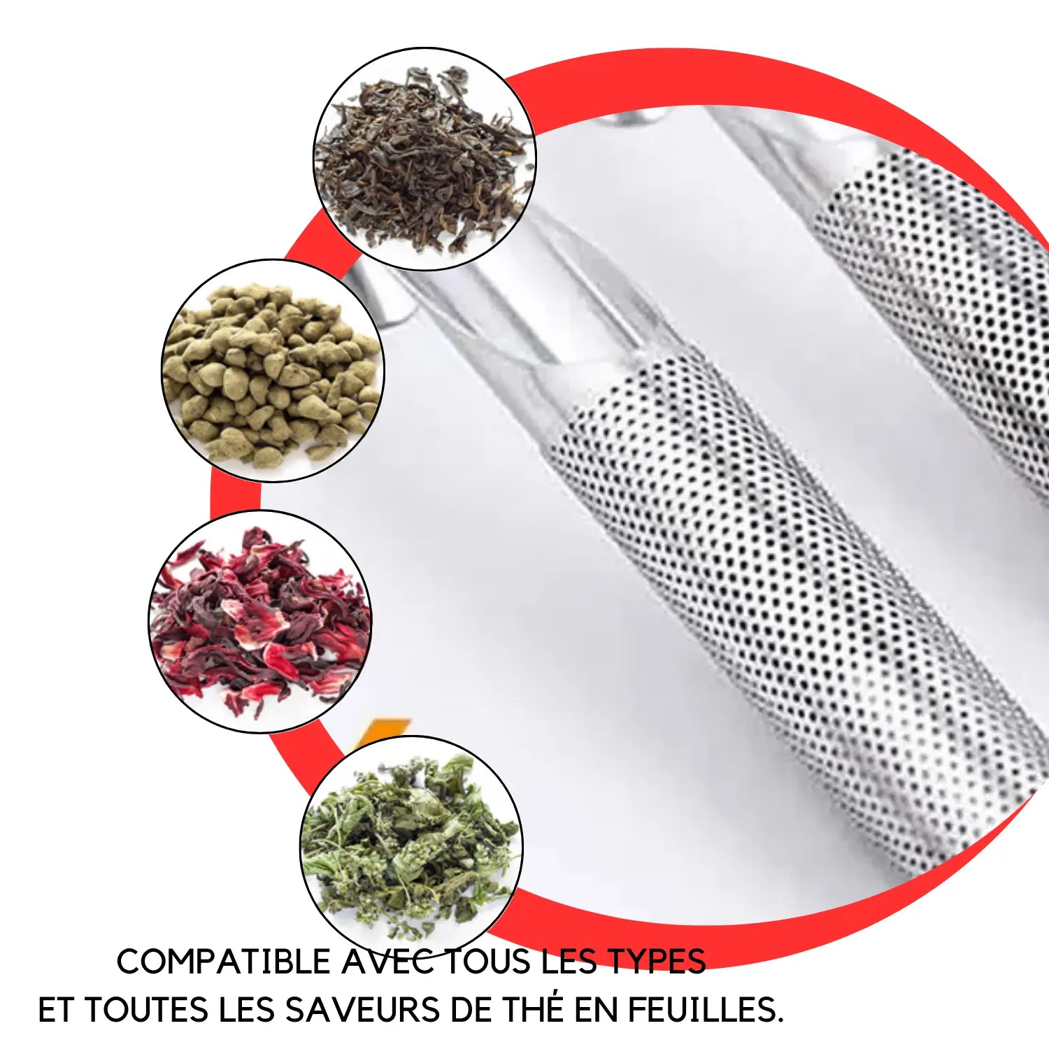 INFUSEUR À THÉ │ TEA-TUBE-FILTER Paradis Cuisine