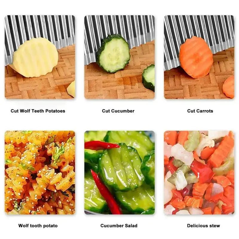 🥕 LÉGUMIER ONDULÉ | COUPE-LÉGUMES Paradis Cuisine