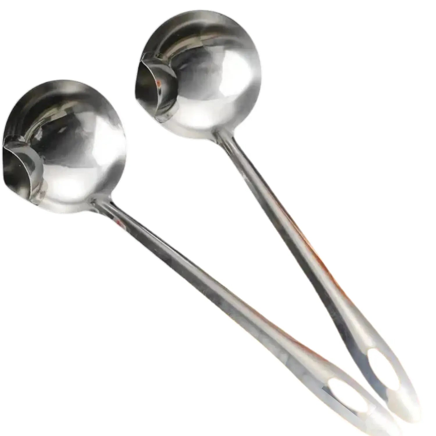 Stainless Steel Oil Separating Spoon Soup Colander Kitchen Gravy Oil Soup Fat Separator Yogurt Oil Skimmer Spoon Kitchen Gadgets Paradis Cuisine