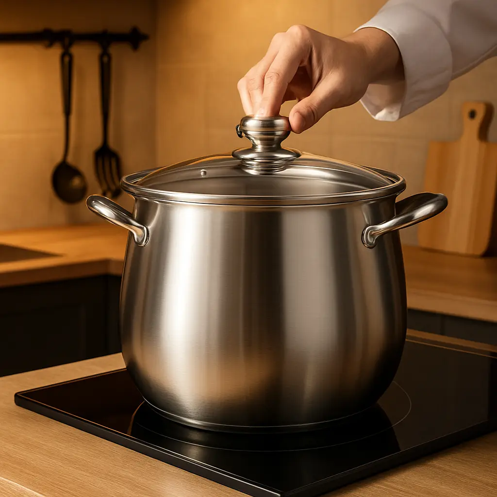 Marmite Inox Fermee - Paradis Cuisine