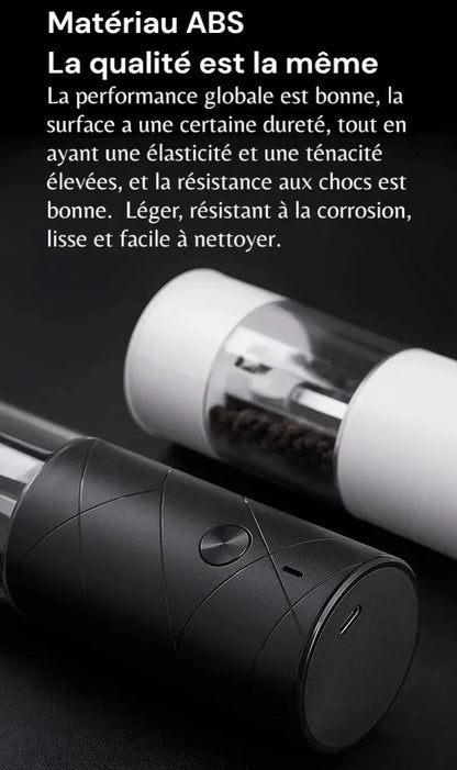 Moulin a sel et poivre electrique ABS