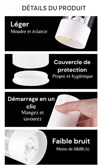 Moulin a sel et poivre electrique Details produit