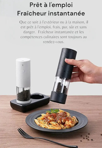 Moulin a sel et poivre electrique pret a l emploi