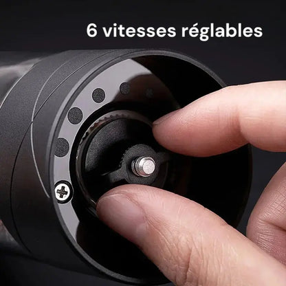 Moulin a sel et poivre electrique vitesses