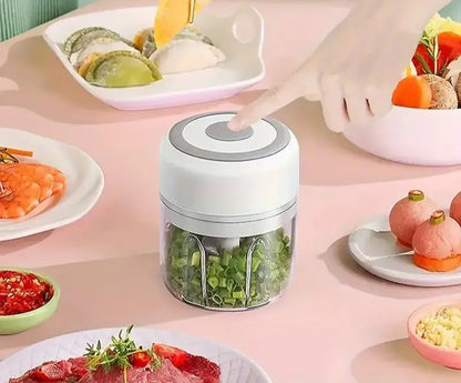 Mini hachoir échalottes