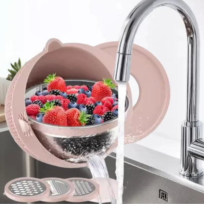 Passoire double couche lavage