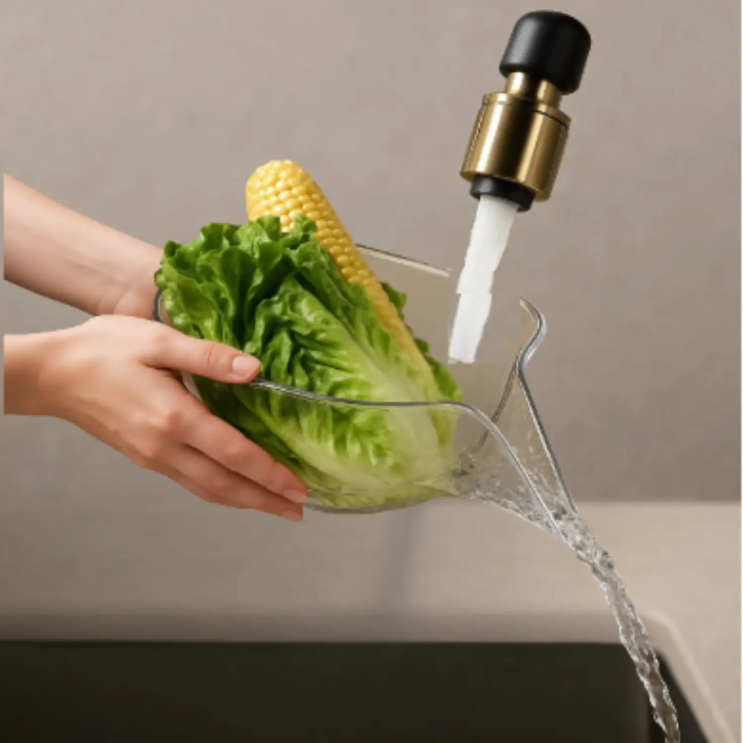 Passoire égouttoir avec drain-PARADIS CUISINE